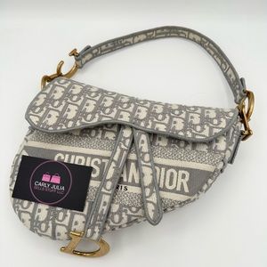 CHRISTIAN DIOR Oblique Saddle Bag